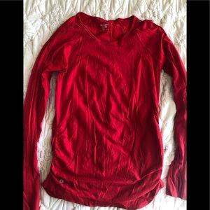 Athleta Momentum Long Sleeve Top Size Small